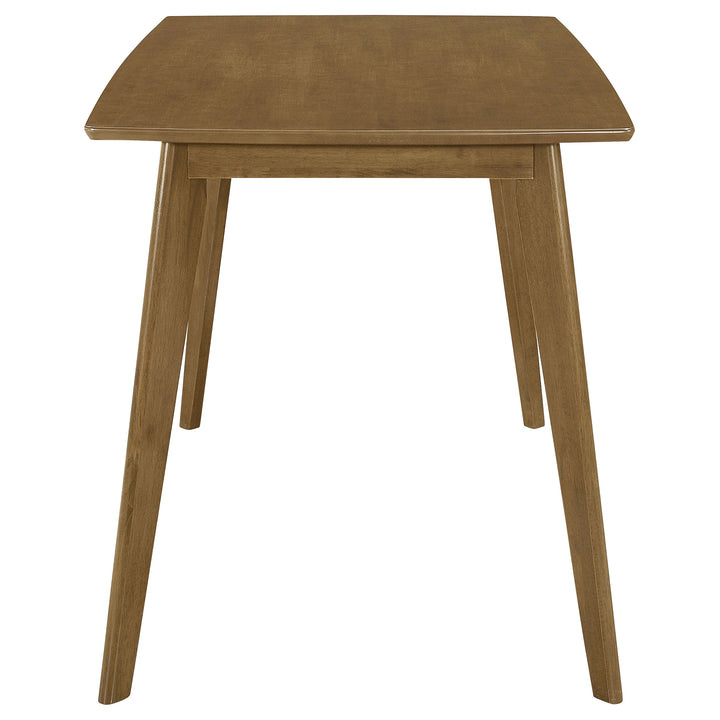 Kersey Dining Table with Angled Legs Chestnut