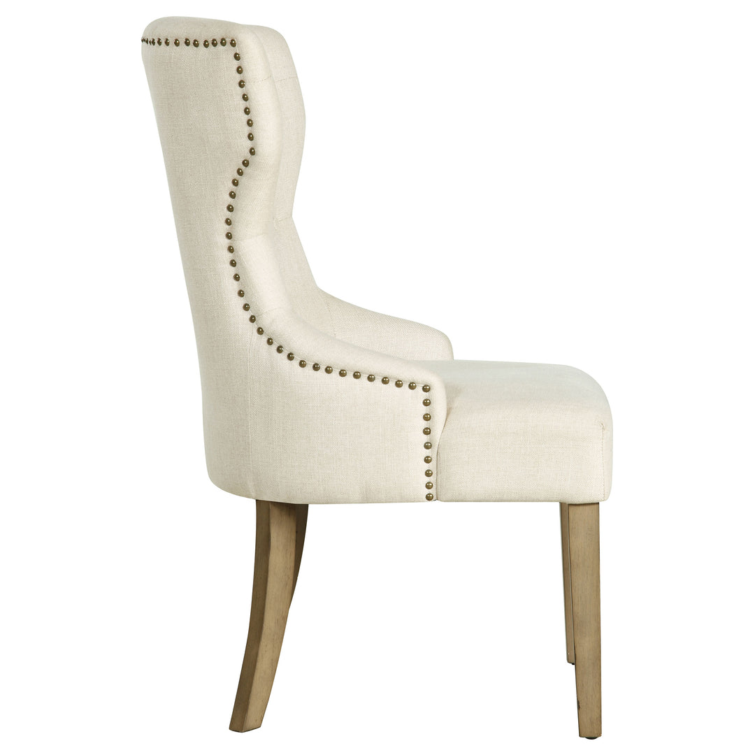 Baney Tufted Upholstered Dining Chair Beige