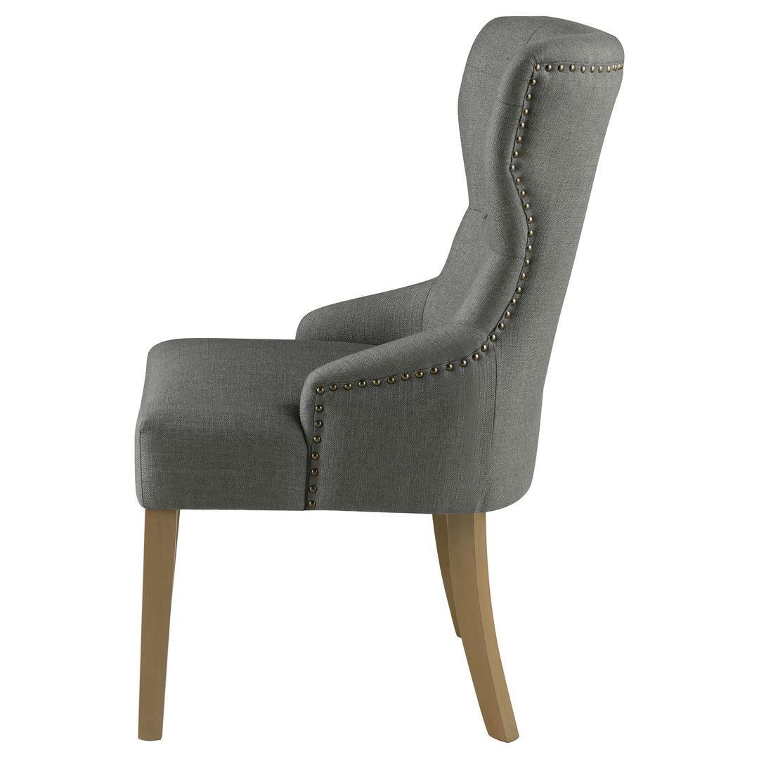 Baney Tufted Upholstered Dining Chair Grey