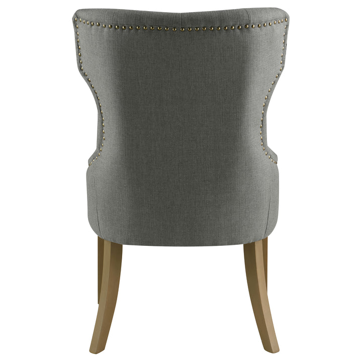 Baney Tufted Upholstered Dining Chair Grey