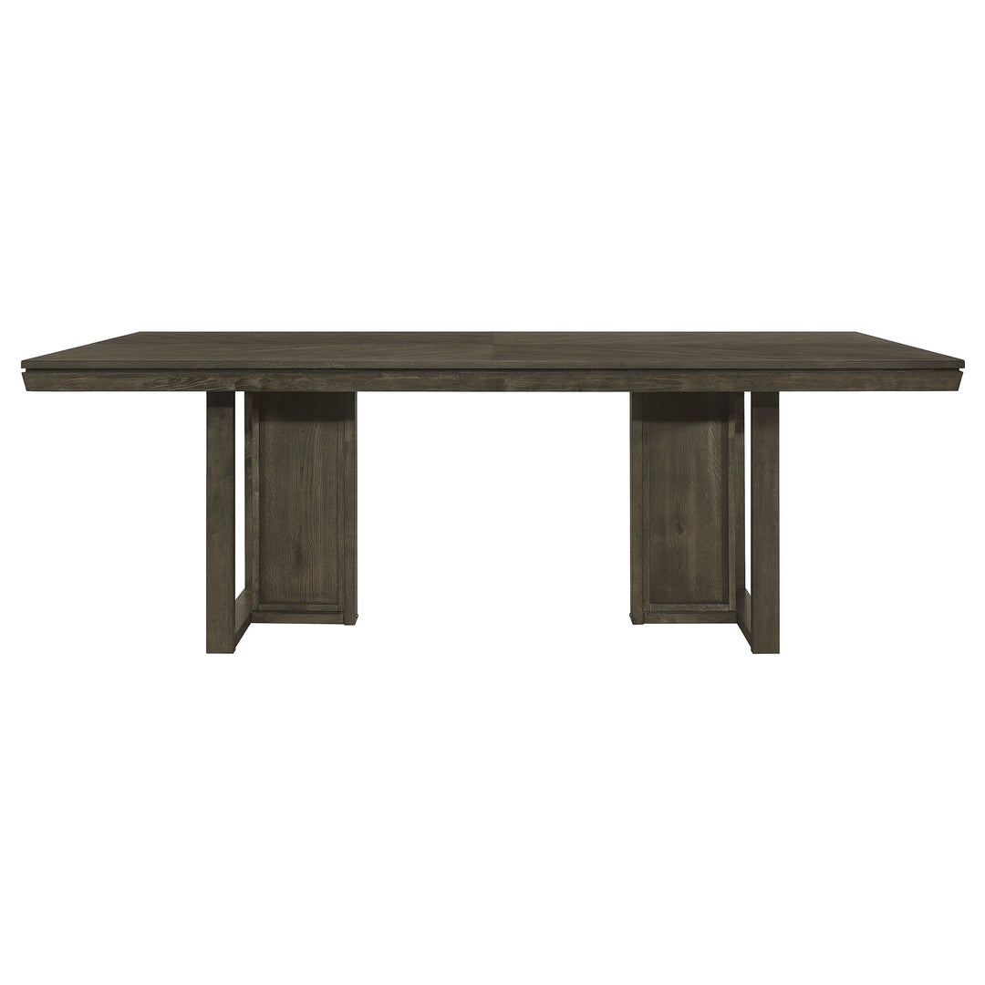 Kelly Rectangular Dining Table Dark Grey