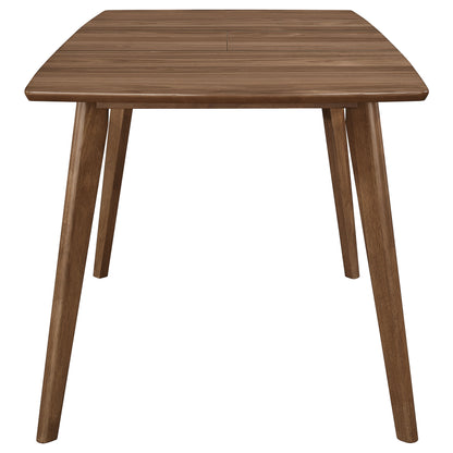 Alfredo Rectangular Dining Table Natural Walnut