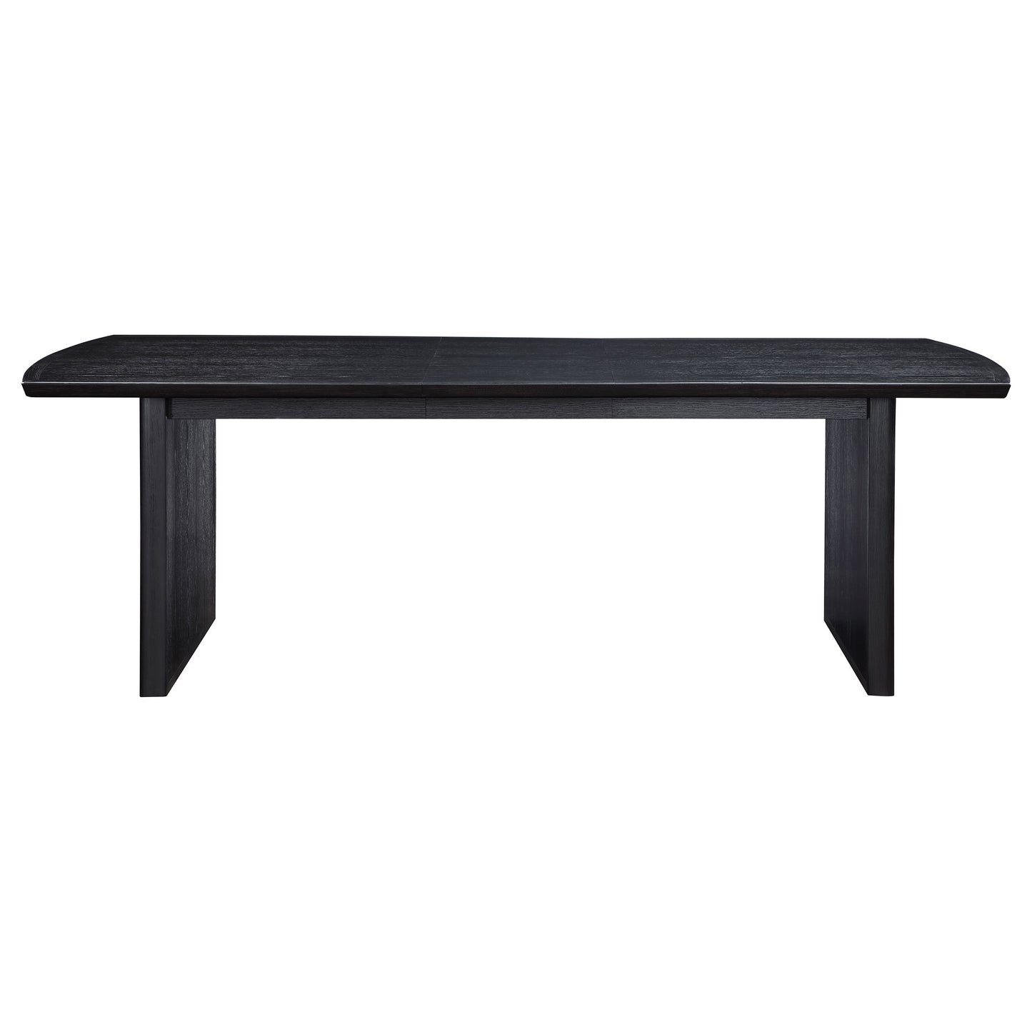 Brookmead Rectangular Dining Table with 18" Removable Extension Leaf Black