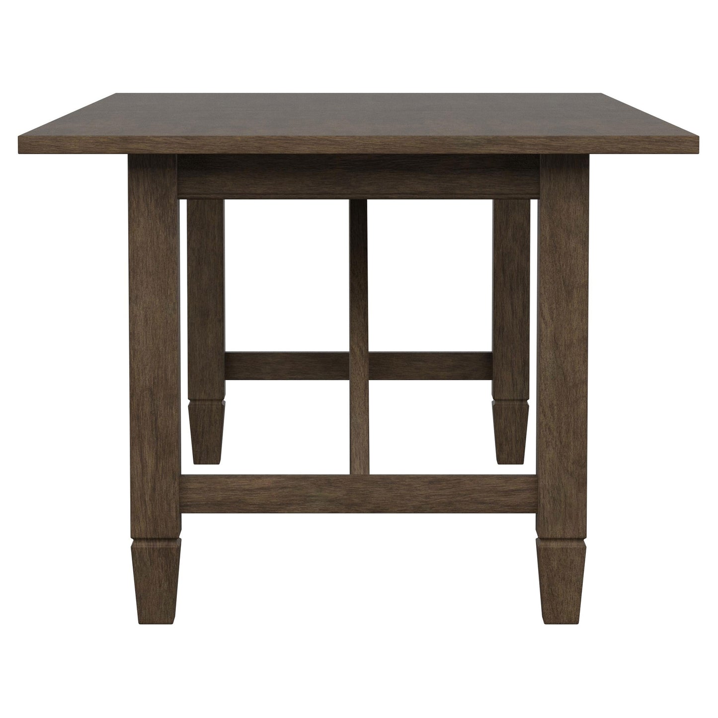 Matisse Rectangular Dining Table with 18" Removable Extension Leaf Brown