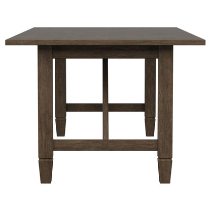 Matisse Rectangular Dining Table with 18" Removable Extension Leaf Brown