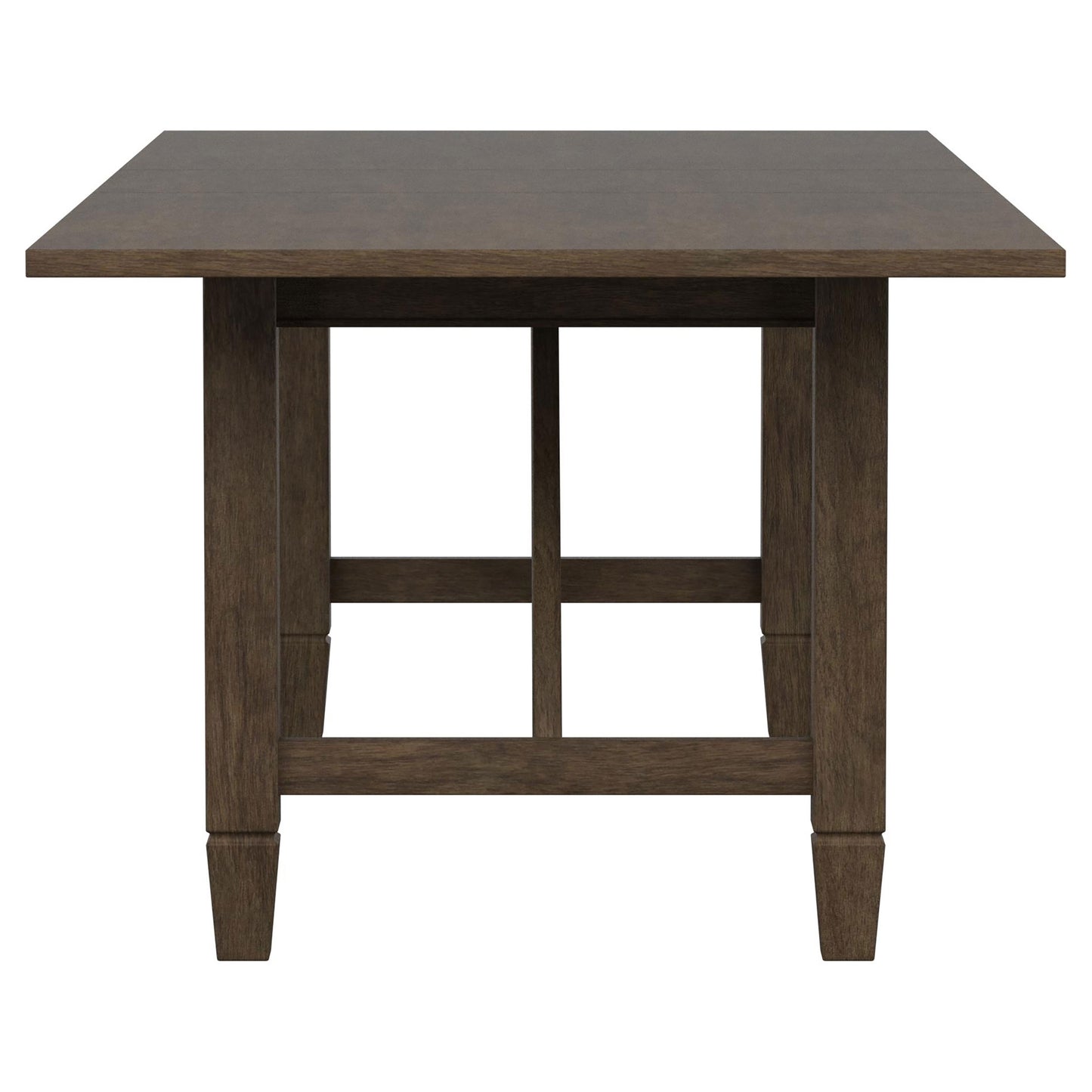 Matisse Rectangular Dining Table with 18" Removable Extension Leaf Brown