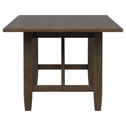 Matisse Rectangular Dining Table with 18" Removable Extension Leaf Brown