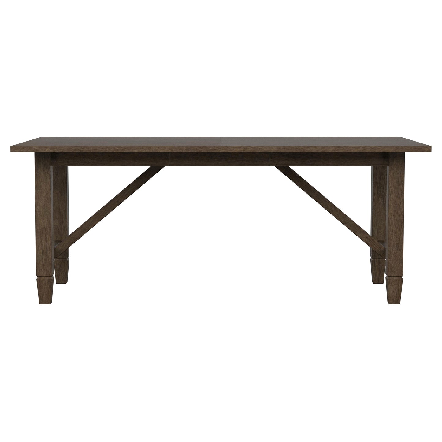 Matisse Rectangular Dining Table with 18" Removable Extension Leaf Brown