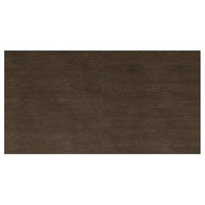 Matisse Rectangular Dining Table with 18" Removable Extension Leaf Brown