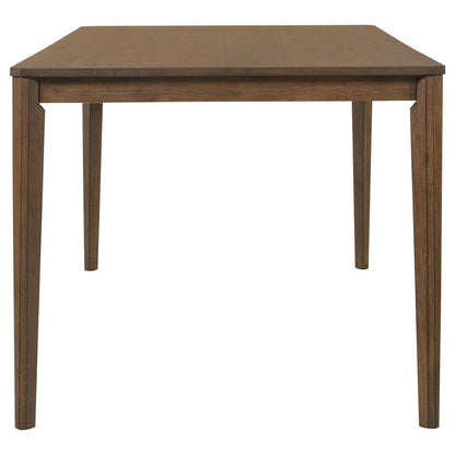 Wethersfield Dining Table with Clipped Corner Medium Walnut