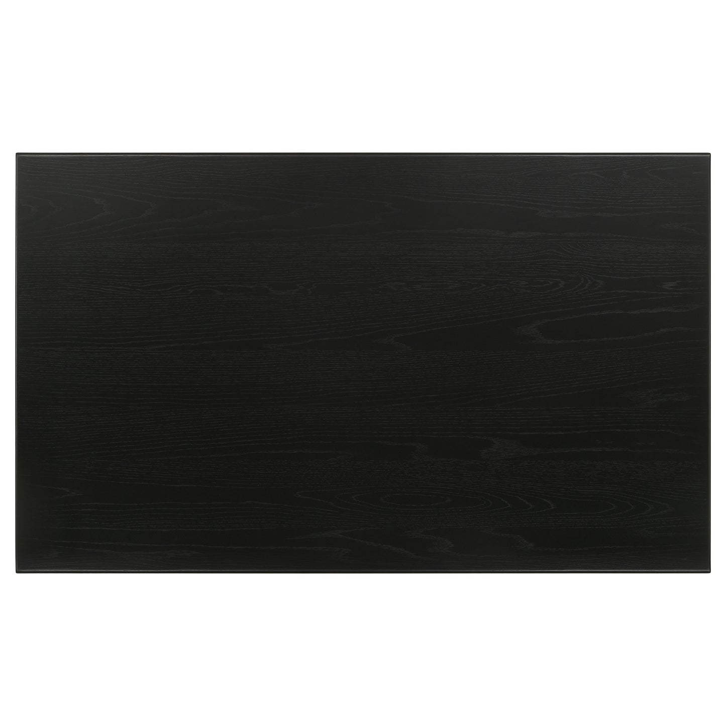 Appleton Rectangular Wood Dining Table Black Washed