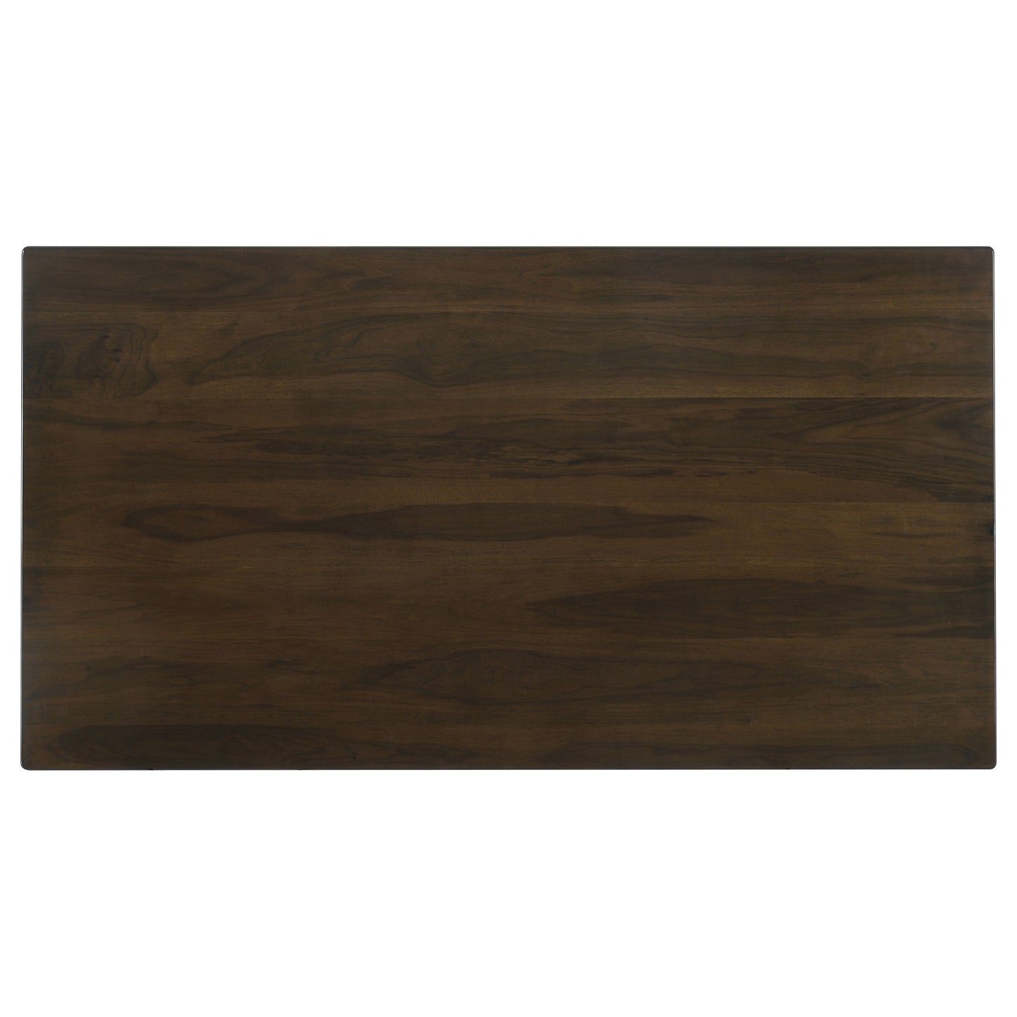 Wes Rectangular Dining Table Dark Walnut