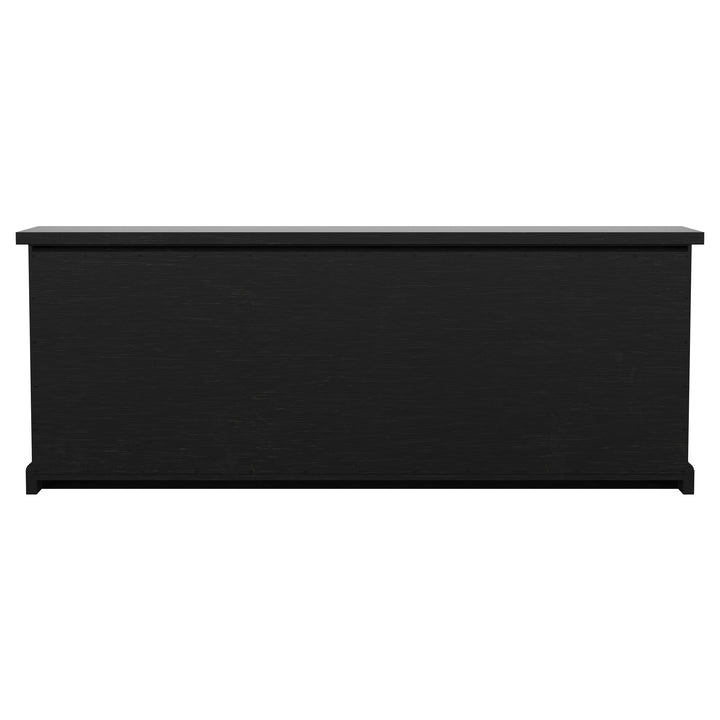 Florence 4-door Dining Sideboard Buffet Cabinet Antique Black