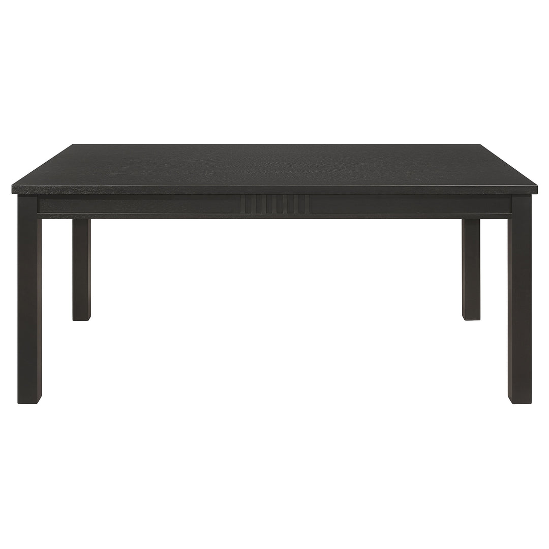 Marbrisa Rectangular Dining Table Matte Black