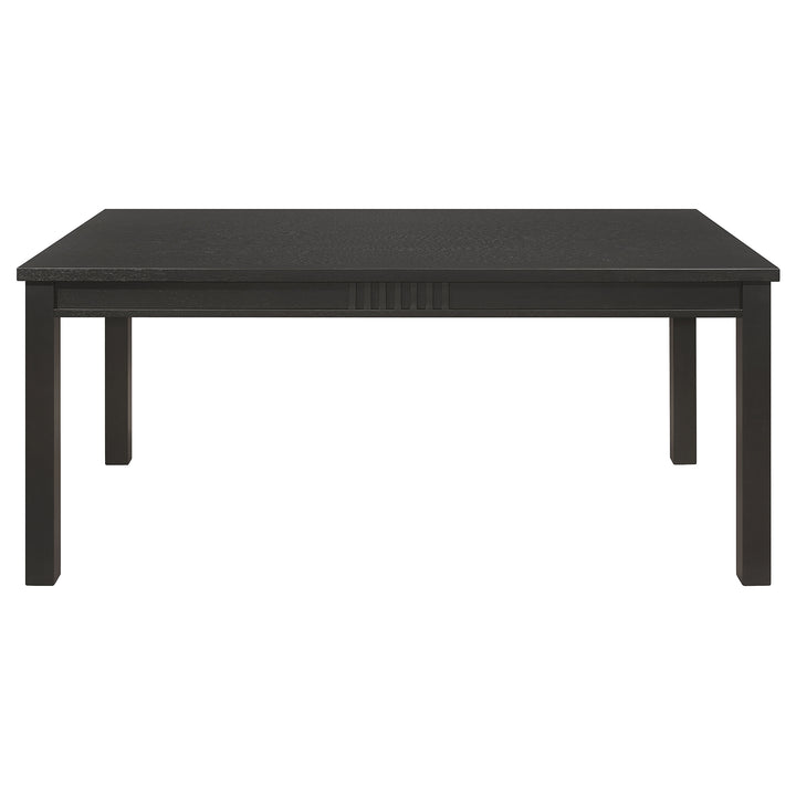 Marbrisa Rectangular Dining Table Matte Black