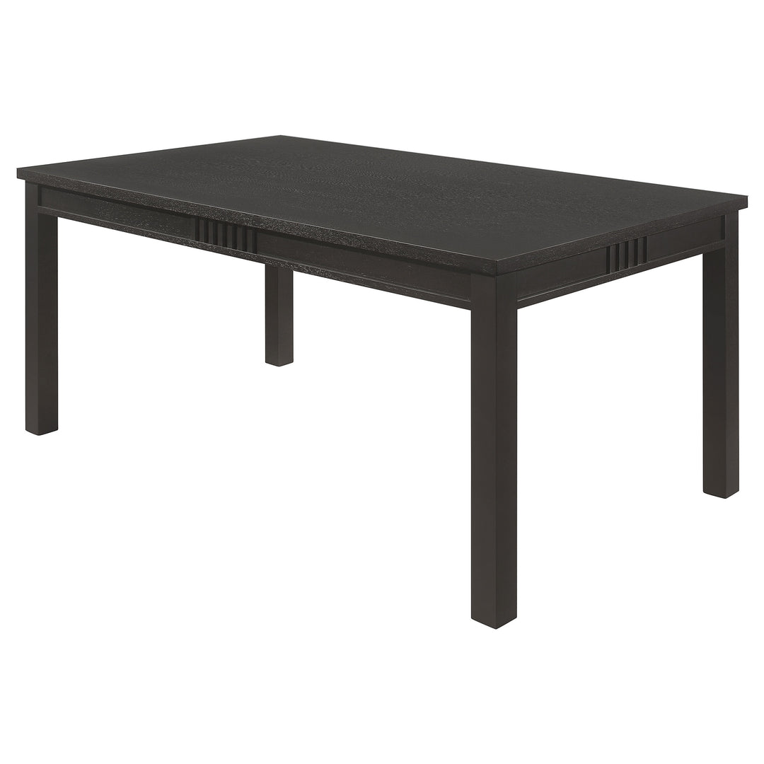 Marbrisa Rectangular Dining Table Matte Black