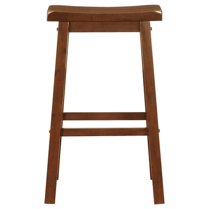 Durant Wooden Bar Stools Chestnut (Set of 2)