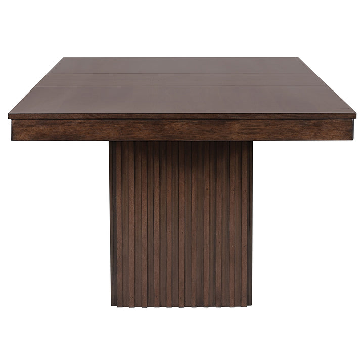 Briarwood Rectangular Dining Table with 18" Removable Extension Leaf Mango Oak