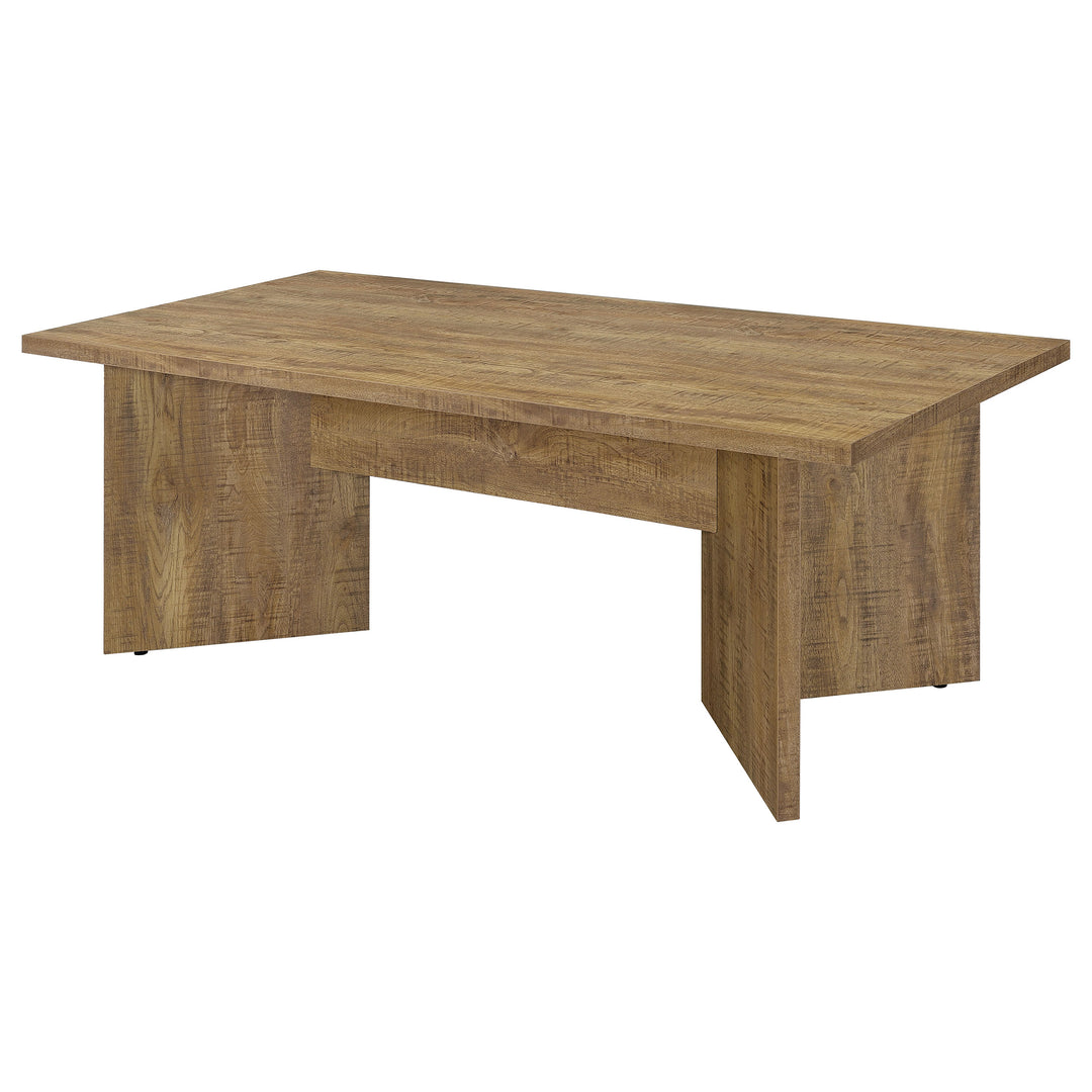 Jamestown Rectangular Engineered Wood Dining Table with Decorative Laminate Mango Brown