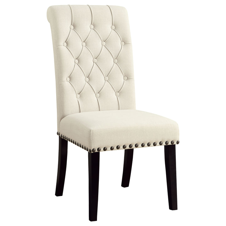 Alana Tufted Back Upholstered Side Chairs Beige (Set of 2)