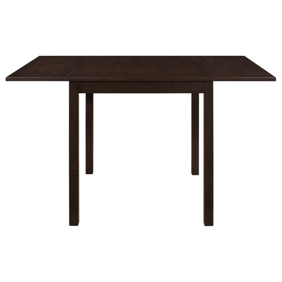 Kelso Rectangular Dining Table with Drop Leaf Cappuccino