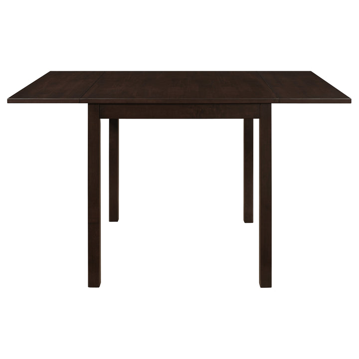 Kelso Rectangular Dining Table with Drop Leaf Cappuccino