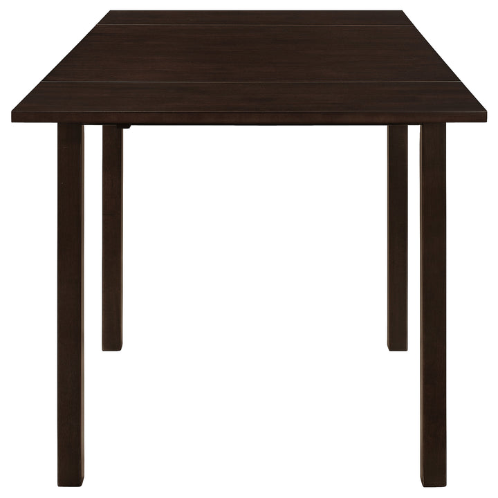 Kelso Rectangular Dining Table with Drop Leaf Cappuccino