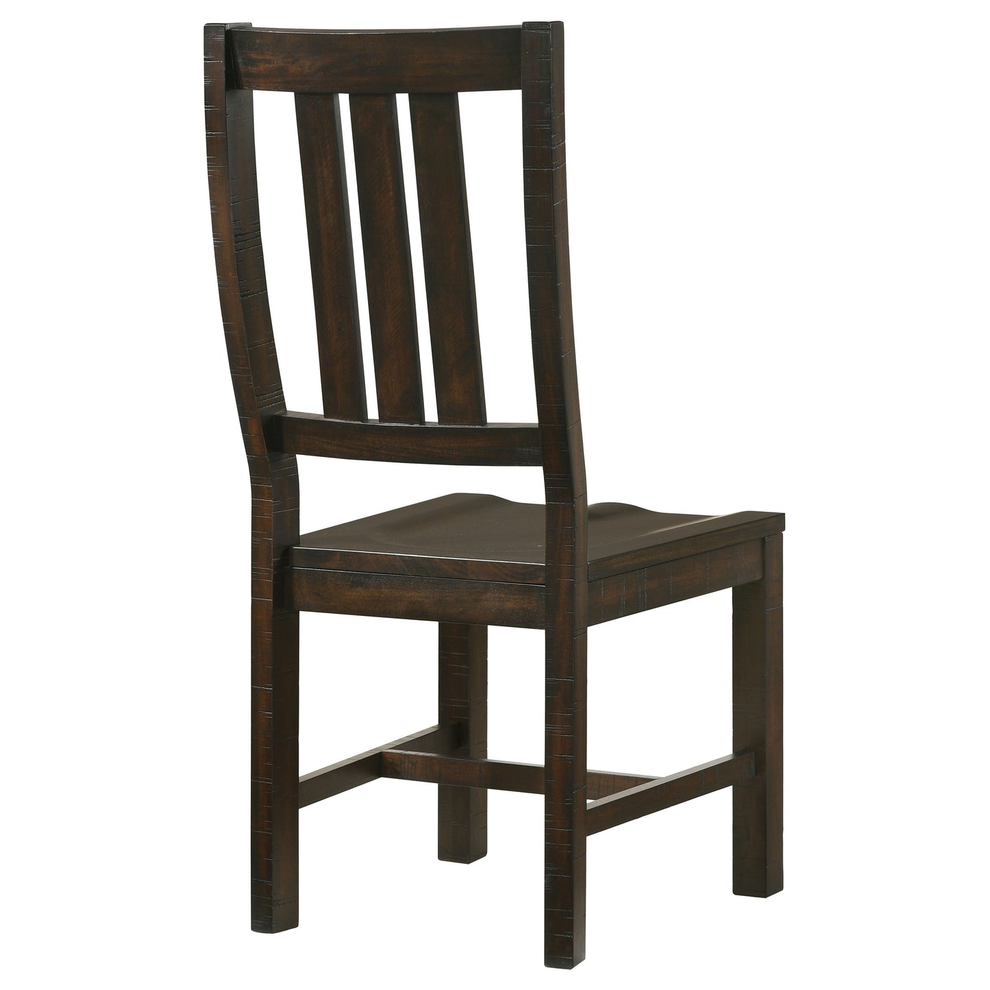 Calandra Slat Back Side Chairs Vintage Java (Set of 2)