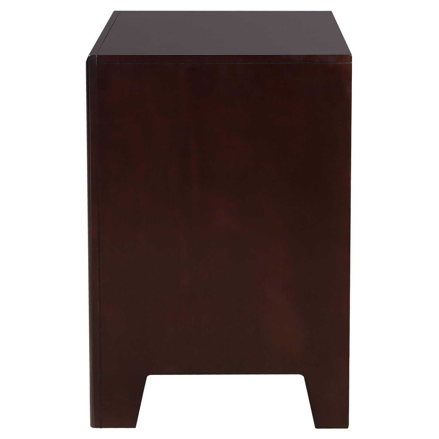 Phoenix 2-drawer Nightstand Cappuccino