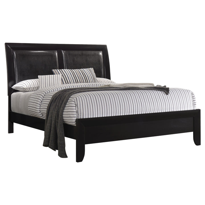 Briana Black King Five-Piece Bedroom Set