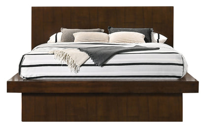 Jessica Dark Cappuccino California King Five-Piece Bedroom Set