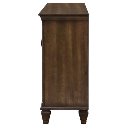 Franco 52-drawer Dresser Burnished Oak