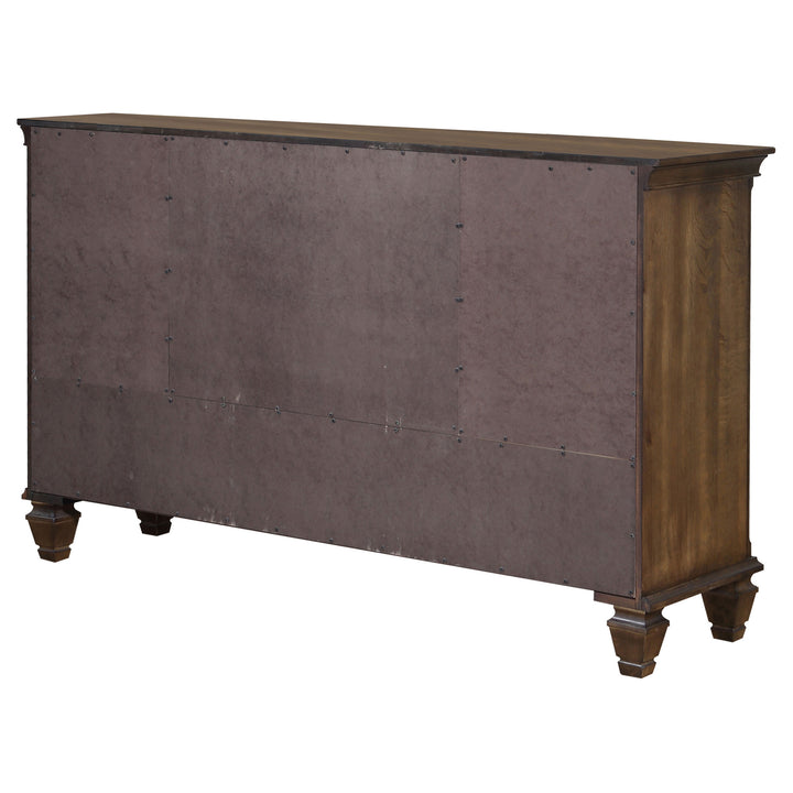 Franco 52-drawer Dresser Burnished Oak