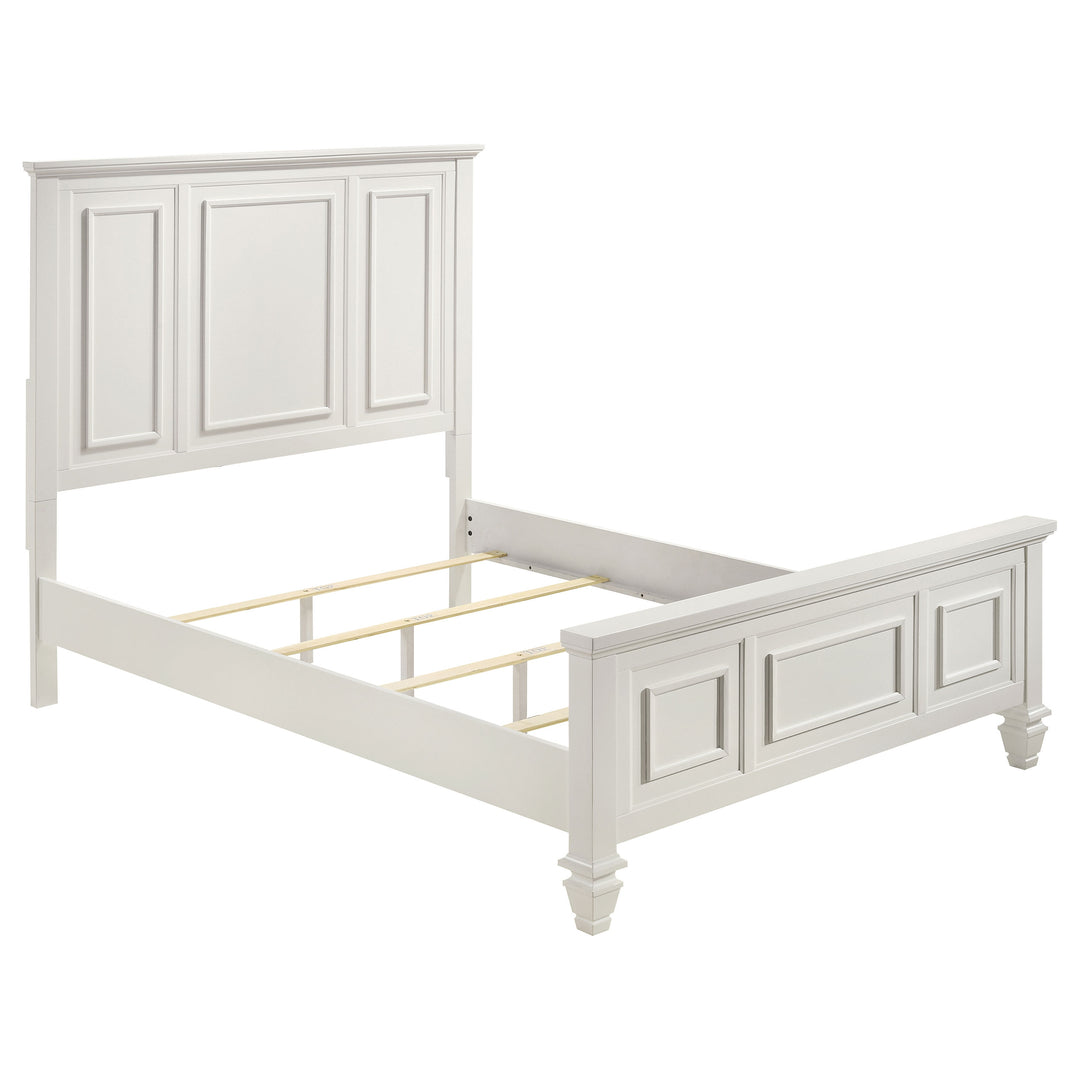 Sandy Beach White Queen Five-Piece Bedroom Set