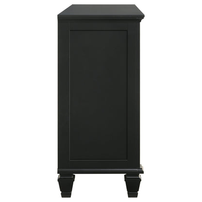 Sandy Beach 11-drawer Dresser Black