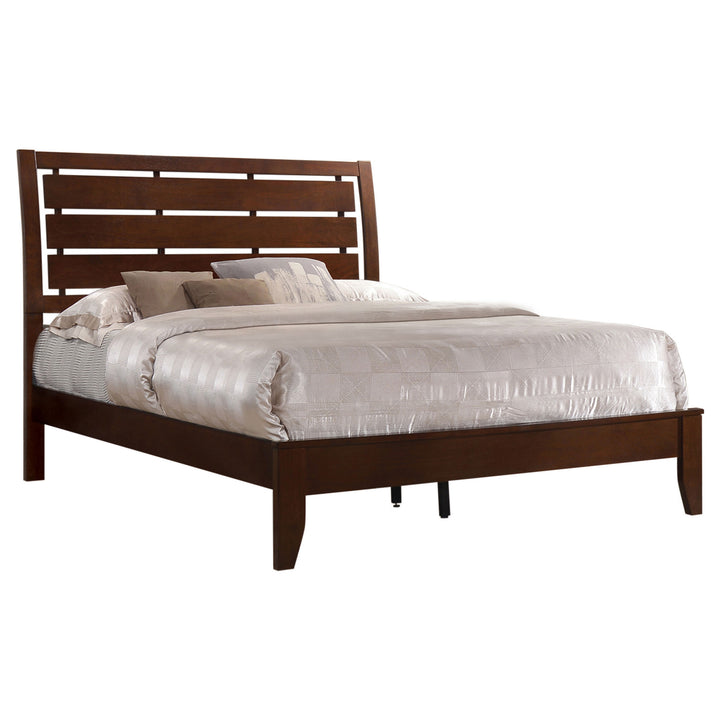 Serenity Rich Merlot Full Five-Piece Bedroom Set