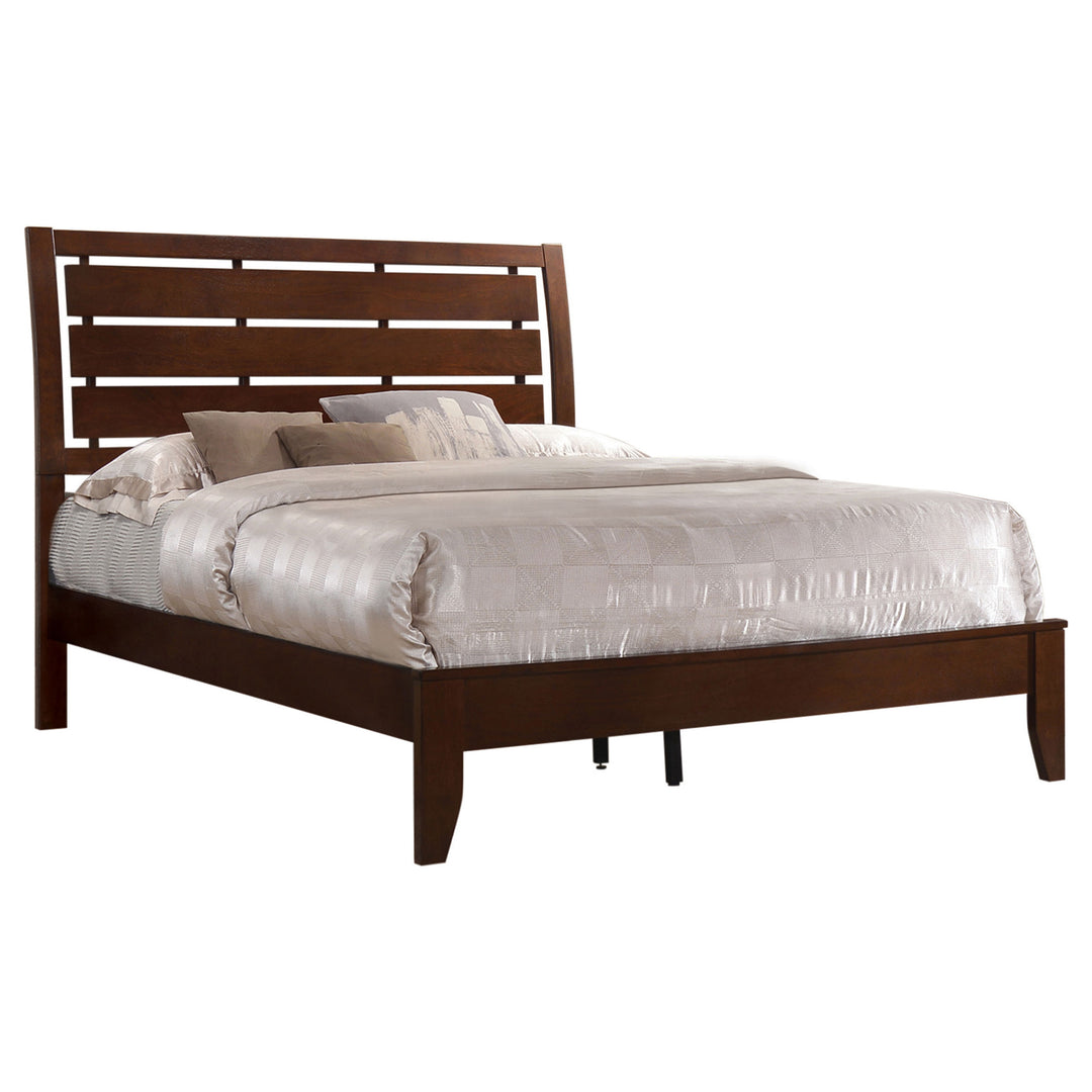 Serenity Rich Merlot King Five-Piece Bedroom Set