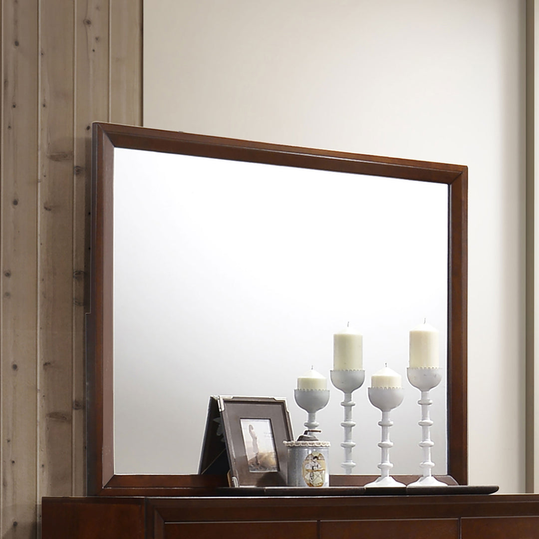 Serenity Rich Merlot Dresser Mirror