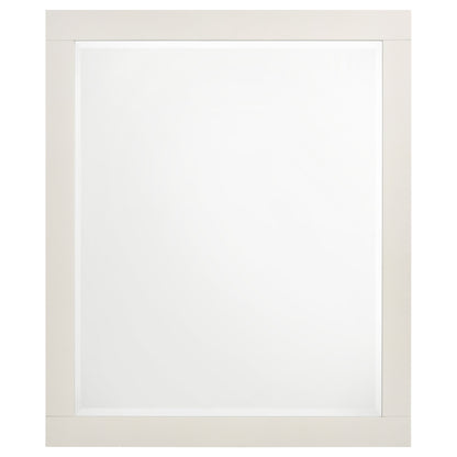 Jessica Dresser Mirror Cream White