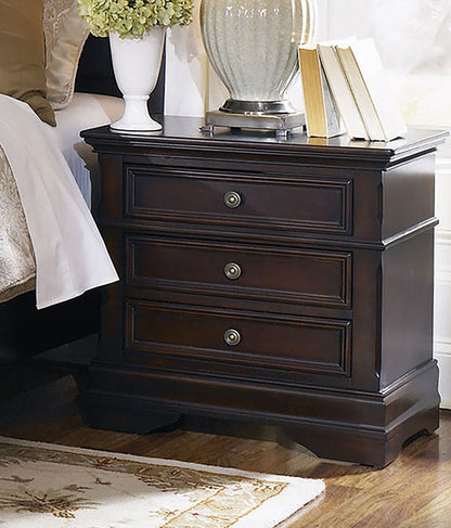 Cambridge 3-drawer Nightstand Cappuccino