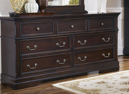 Cambridge 7-drawer Dresser Cappuccino