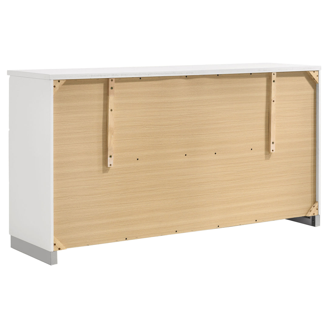 Felicity Contemporary Six-Drawer Dresser