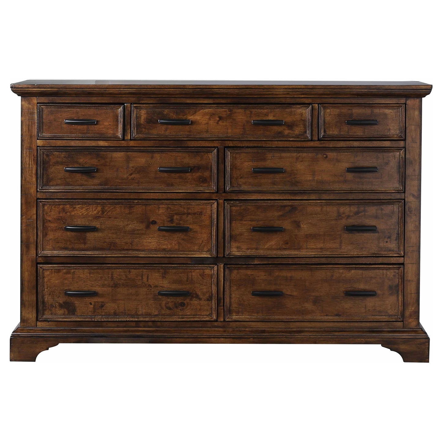 Elk Grove 9-drawer Dresser Vintage Bourbon