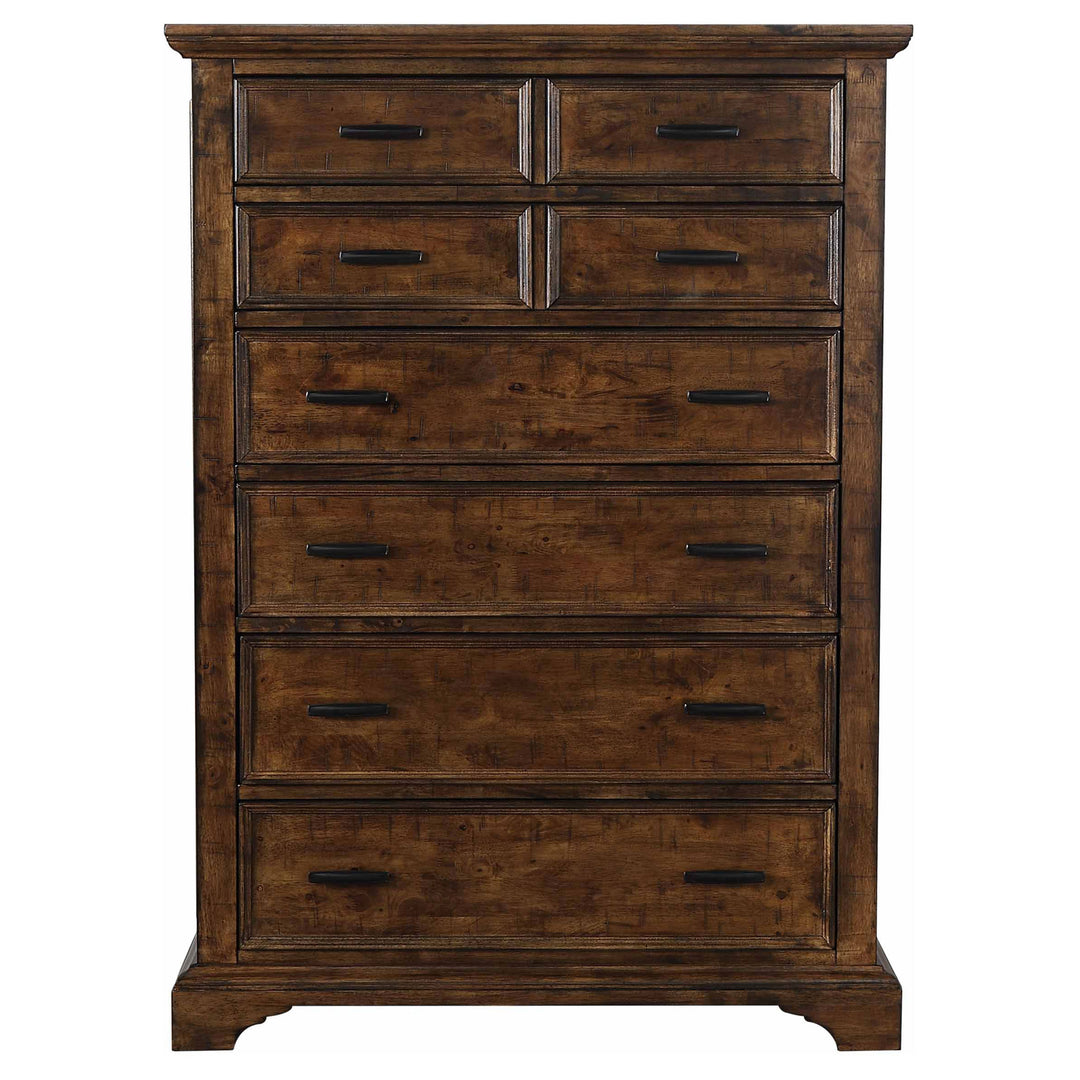 Elk Grove 7-drawer Bedroom Chest Vintage Bourbon