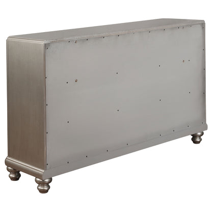 Bling Game 7-drawer Dresser Metallic Platinum