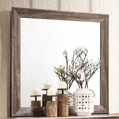 Kauffman Dresser Mirror Washed Taupe