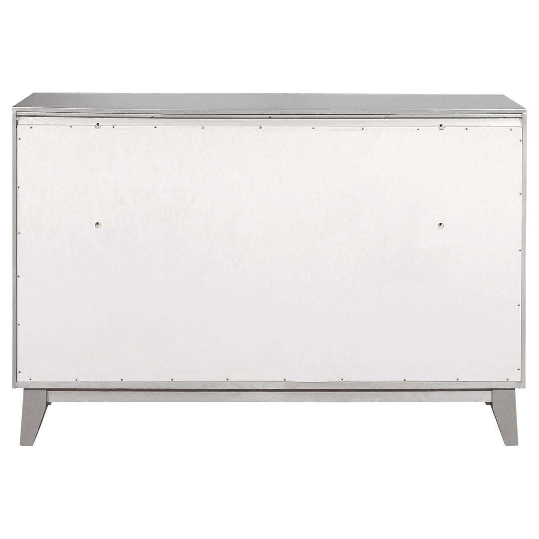 Leighton 7-drawer Dresser Metallic Mercury