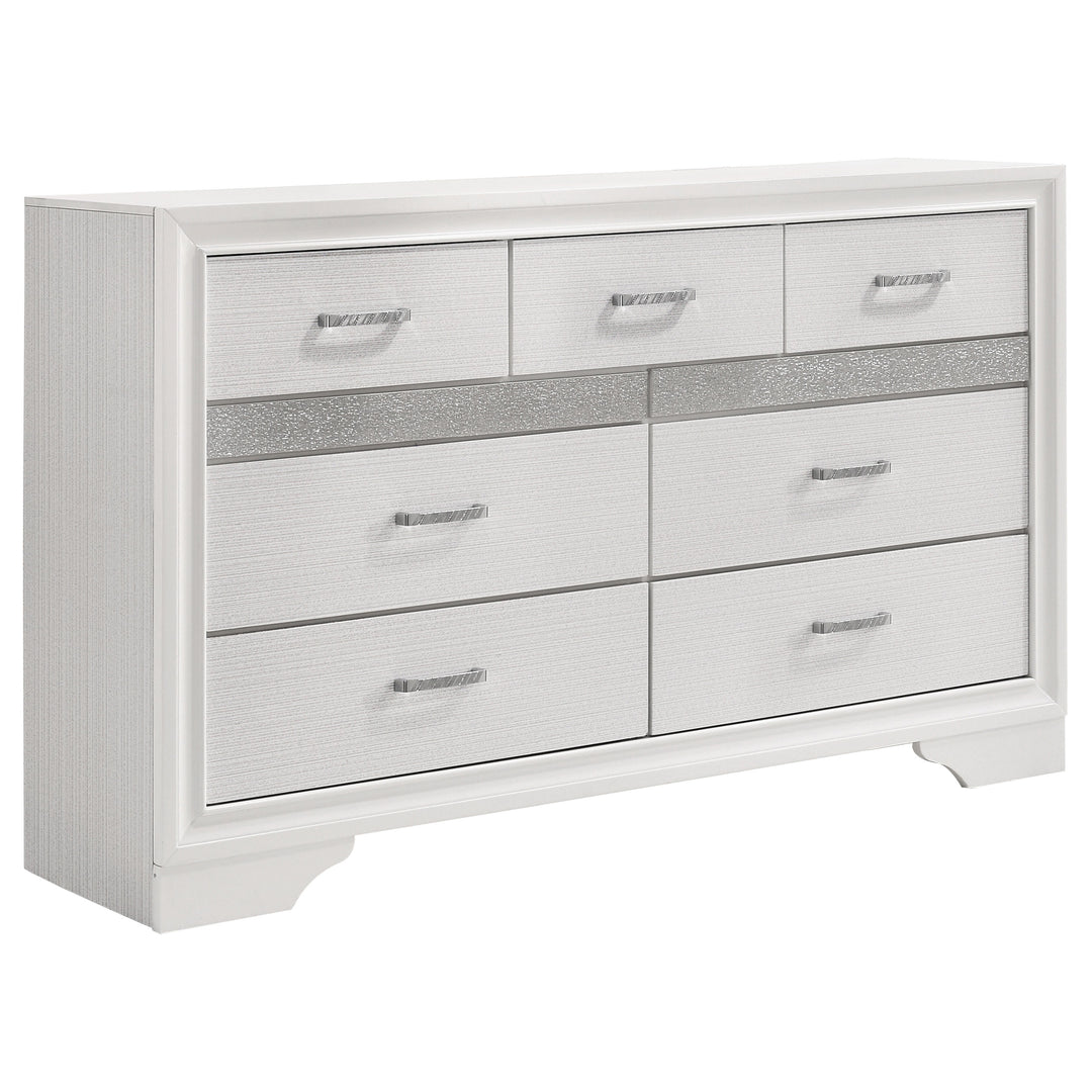 Miranda 7-drawer Dresser White