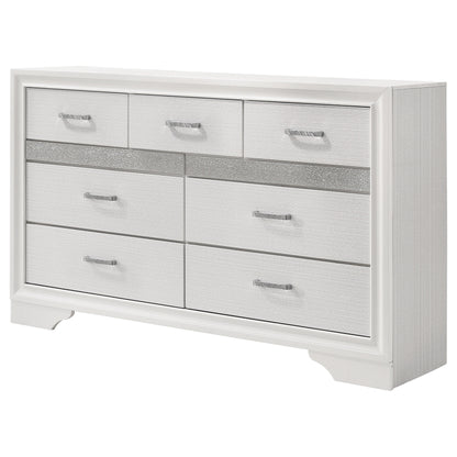 Miranda 7-drawer Dresser White