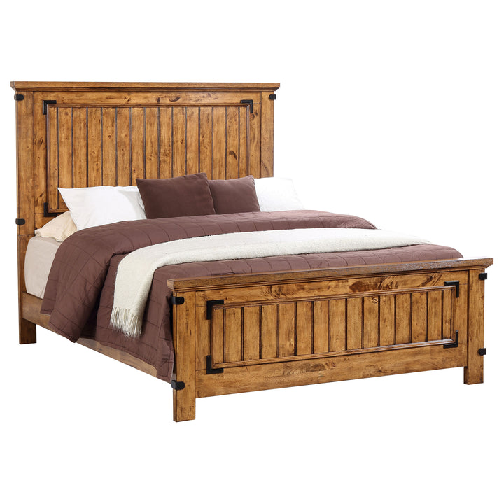 Brenner Rustic Honey Eastern King Four-Piece Set